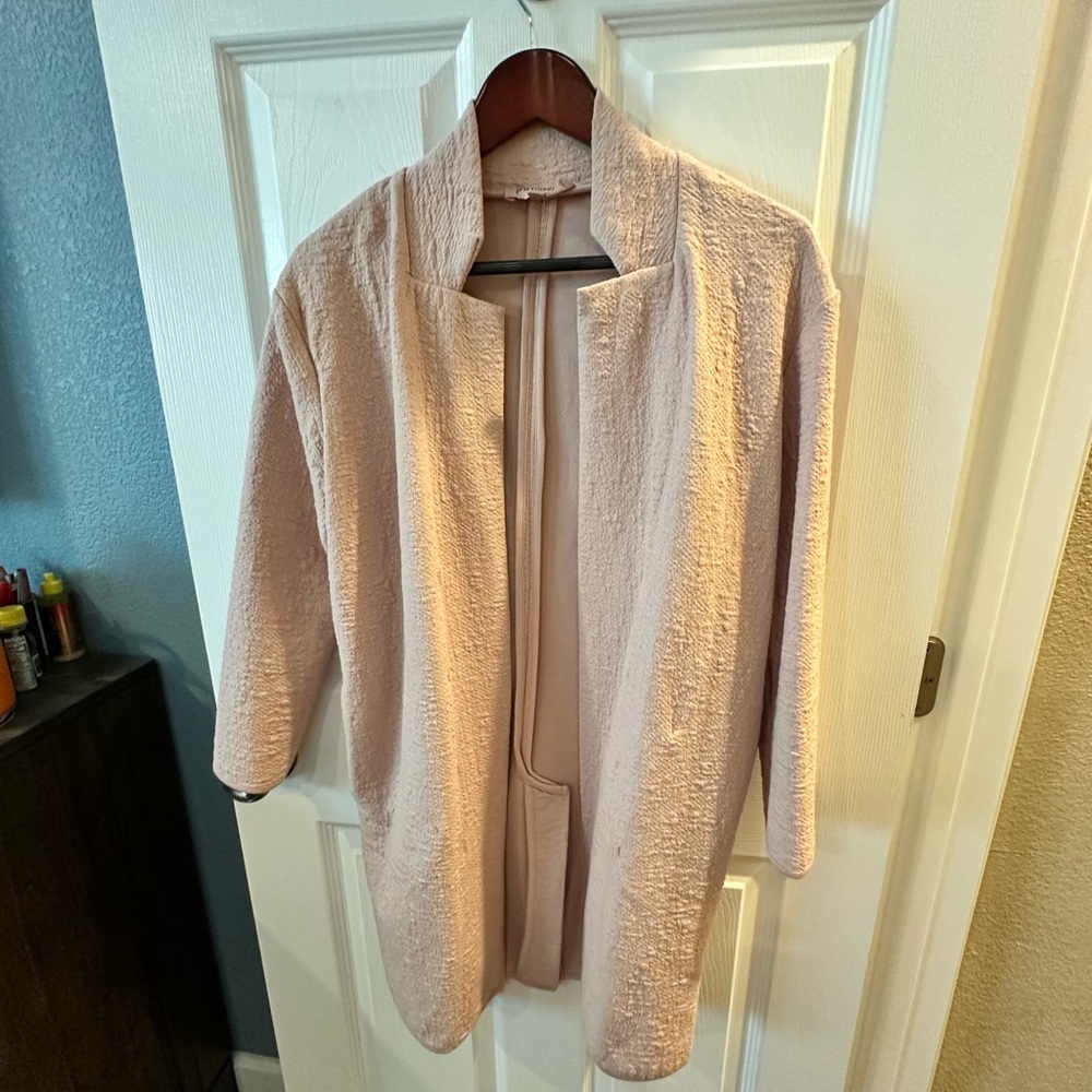 Philosophy- long lightweight jacket - Size XS (in pale pink)
